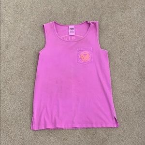 Pink tank top